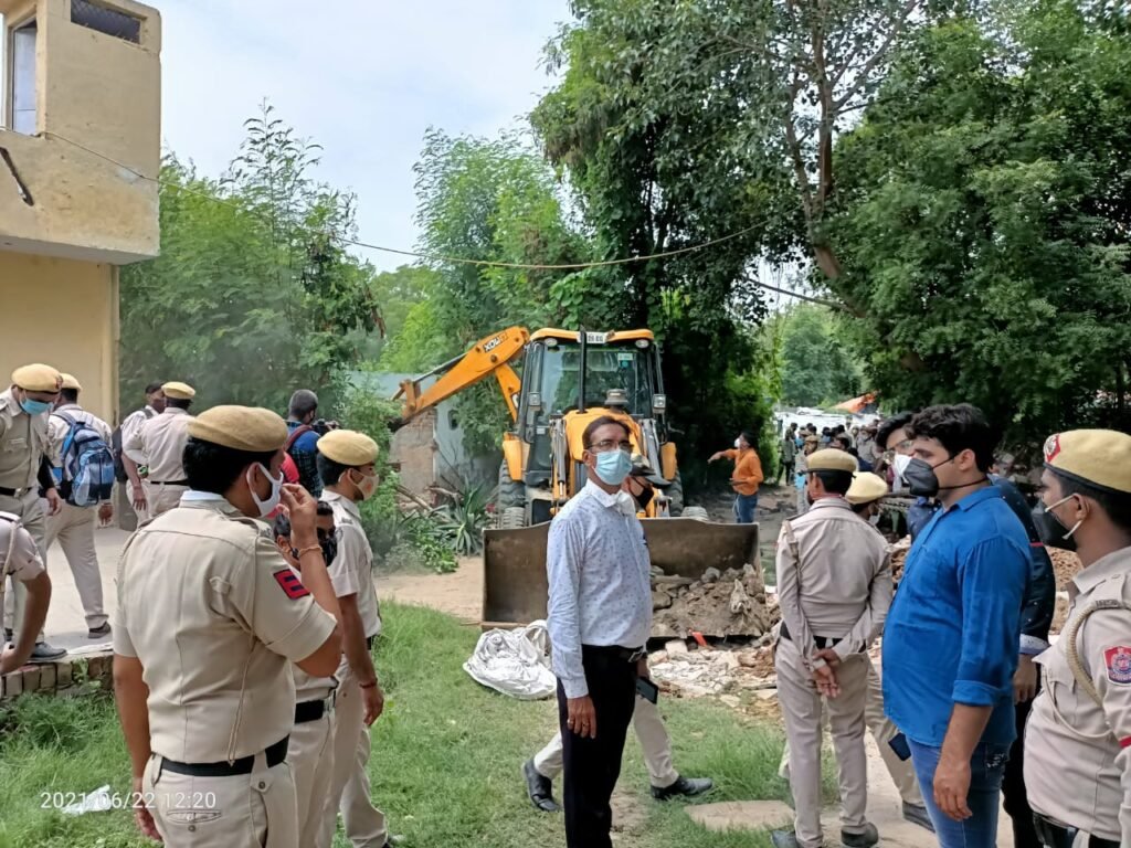 NmNEWS Najafgarh Demolition 