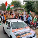 नीलम कृष्ण पहलवान की बाईक तिरंगा रैली की पूरी दिल्ली में धूम, सांसद प्रवेश वर्मा भी हुए शामिल