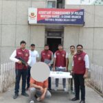 दिल्ली पुलिस क्राइम ब्रांच ने पकड़ा मंजीत महाल गैंग का बदमाश