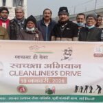 पंजाबी बाग में मानव उत्थान सेवा समिति का स्वच्छता अभियान                             