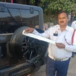 नजफगढ़ में टिंटेड ग्लास के खिलाफ चला विशेष अभियान 