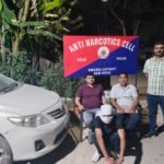 द्वारका में अवैध शराब तस्करी का भंडाफोड़, कार से 1500 क्वार्टर बरामद