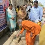 सुरहेड़ा गांव में 11 केवी बिजली लाइन को भूमिगत करने का शुभारंभ   