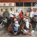 अंतरराज्यीय ऑटो-लिफ्टर गैंग का पर्दाफाश, 6 बाइक बरामद