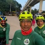 BRG ने पूरी की 500 किमी की अप-डाउन साइकिल यात्रा, रचा नया इतिहास