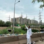 द्वारका की प्रमुख सड़क अंधेरे में, स्ट्रीट लाइटें बंद होने से सुरक्षा पर सवाल