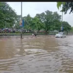मूसलाधार बारिश से जलमग्न हुआ राउरकेला